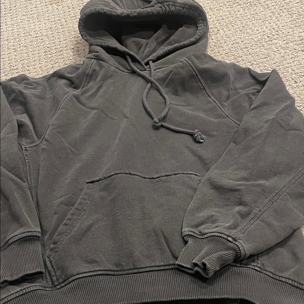 Madewell women’s Charcoal Hoodie